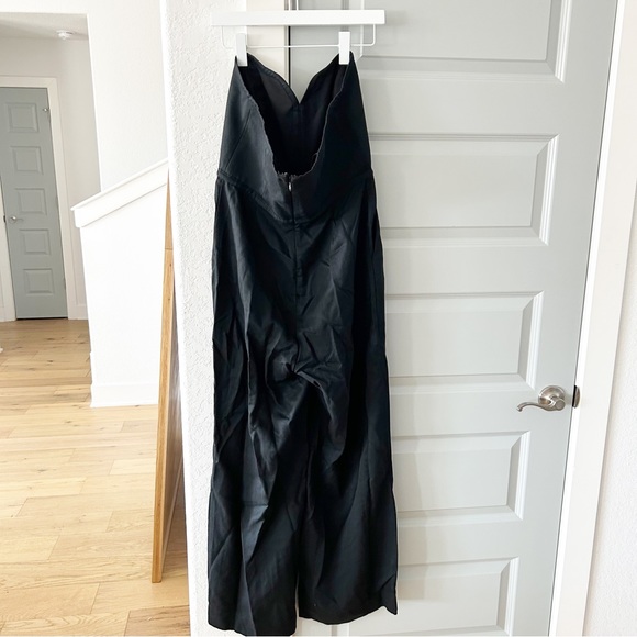 New Mara Hoffman Clara Strapless Jumpsuit - Picture 4 of 6